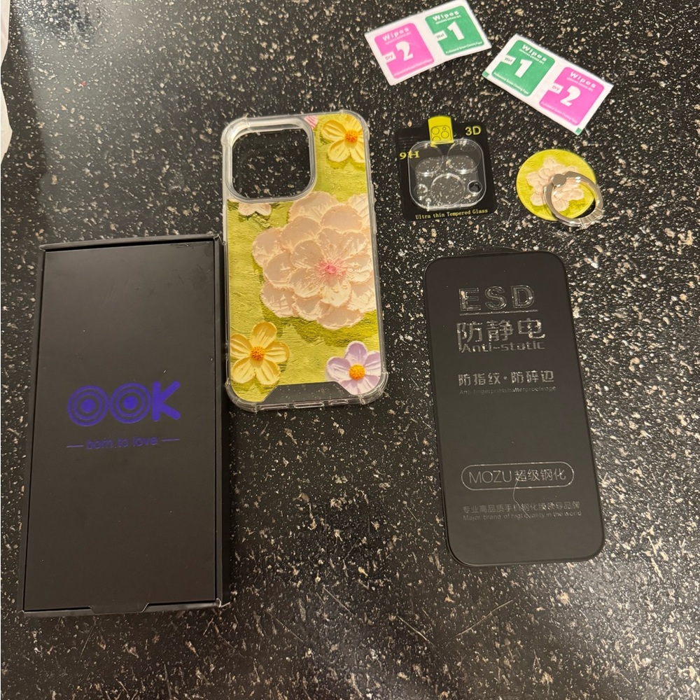 Floral Phone Case iPhone 15 pro NWT